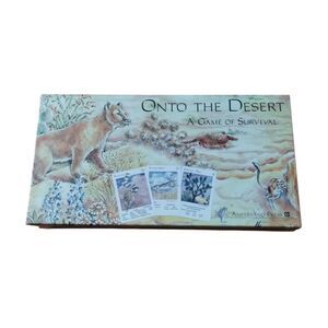 Onto The Desert A Game of Survival Animals Ampersand Press Complete Multi Player